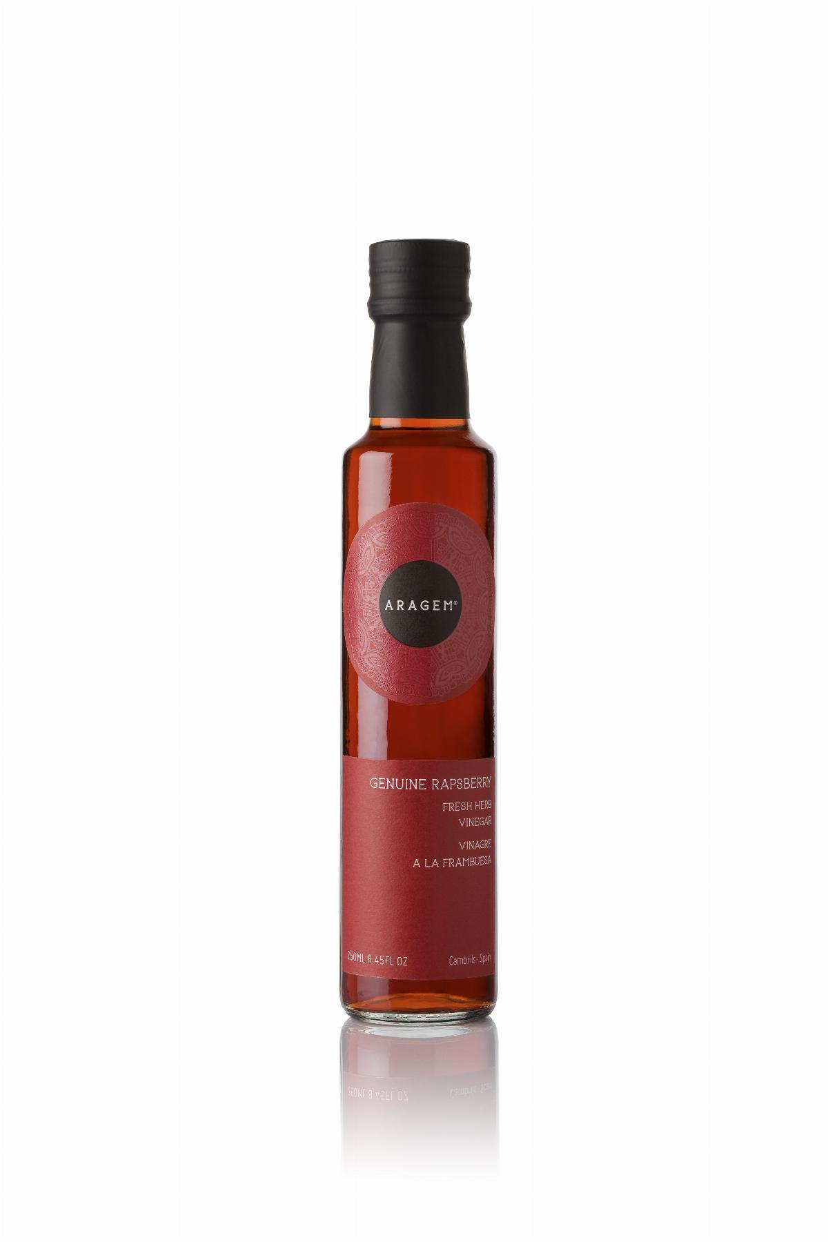 Vinegar - Vinagre de Gerds Aragem, ampolla Dòrica transp.  250ml. ES - Mestral Cambrils