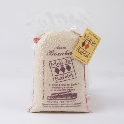 Delta rice - Round Rice Moli del Rafelet  var- Bomba 1kg vaccum bag - Mestral Cambrils