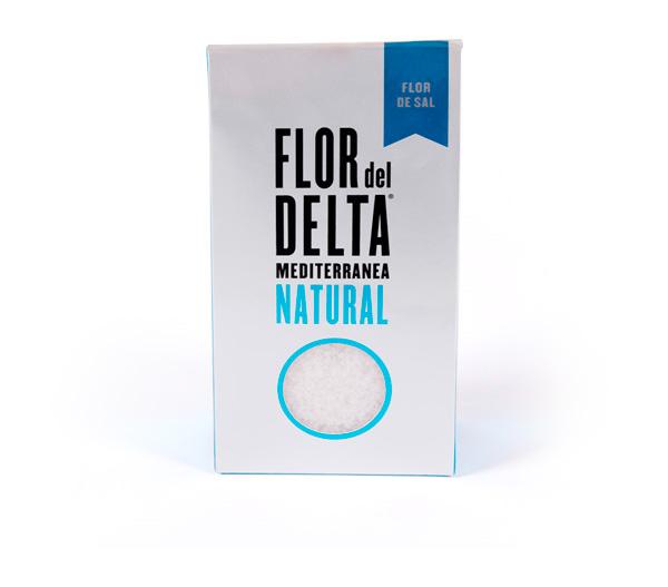 Sal del Delta - Flor de Sal Natural Flor del Delta caixa doypack 125g - Mestral Cambrils