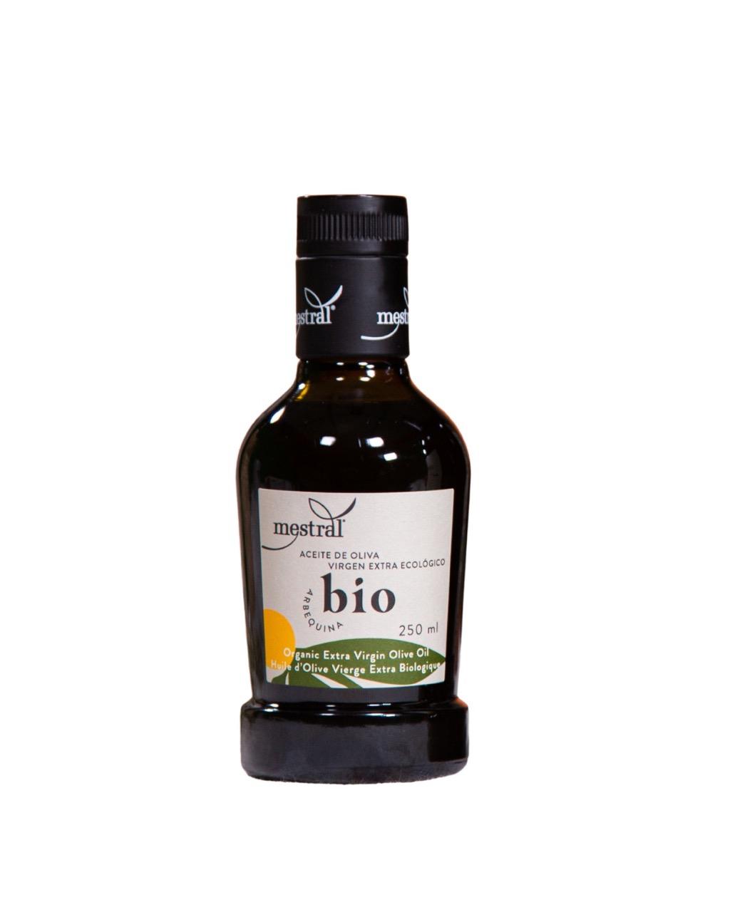 CAIXA Oli d'Oliva Verge Extra Mestral Ecològic, amp.v. 250ml, ES-FR Op.CT/005725/E ES--EC